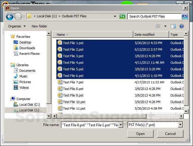 SysInfo PST Merge Software Screenshot1